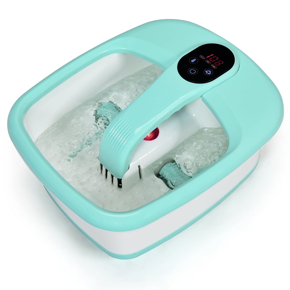 Topbuy Portable Foot Spa Bath Massager Feet Tub with Automatic Massage