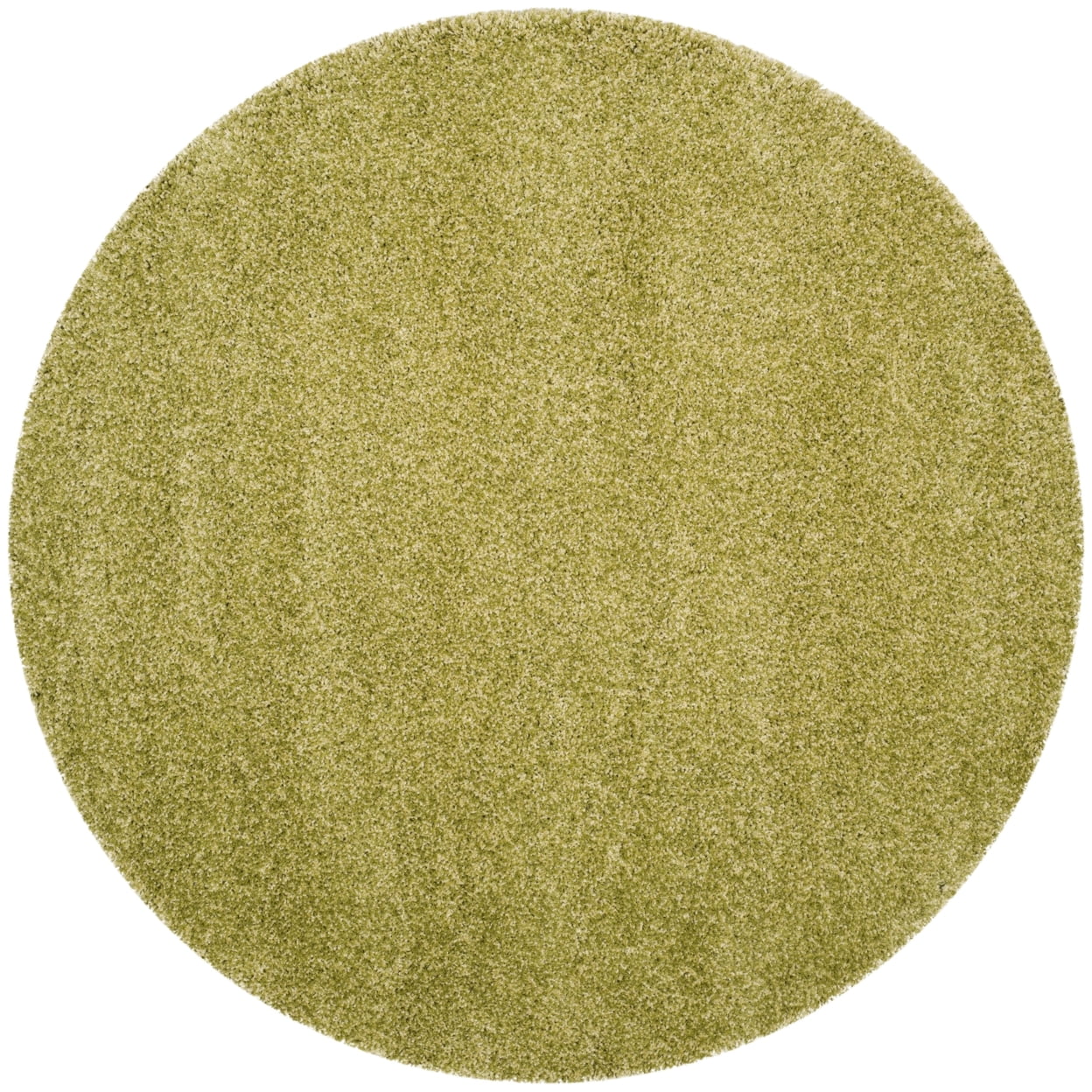 SAFAVIEH Santa Monica Chelsey Solid Shag Area Rug, Green, 4' x 6'