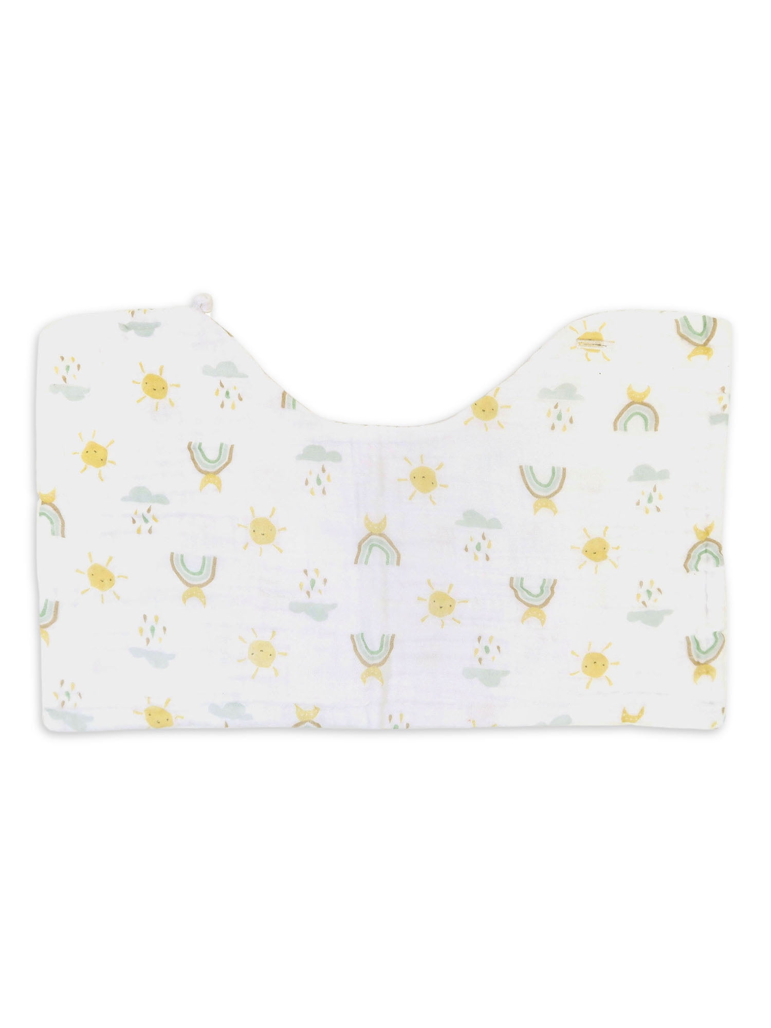 (3 pack) Neat Solutions Unisex Newborn Muslin Burp 2 Bib 2 Pack
