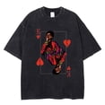 thumbnail image 4 of Camisetas Vintage The Weeknd de los 90 para hombre, camisa 100% de algodón lavado, camisetas con gráfico Retro, camisetas negras de Hip Hop Unisex, ropa informal Y2K, 4 of 4