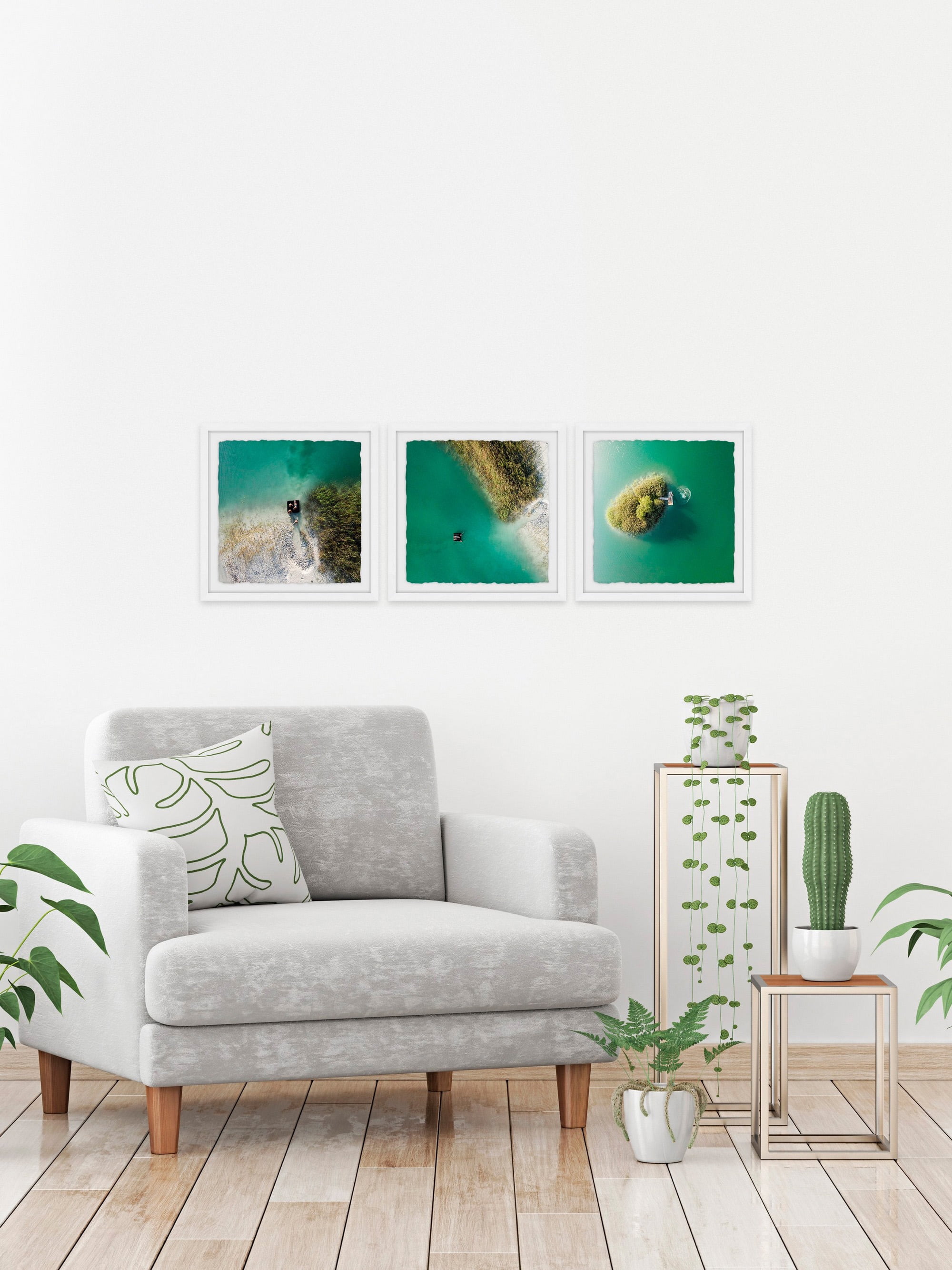 Calm Waters II Triptych