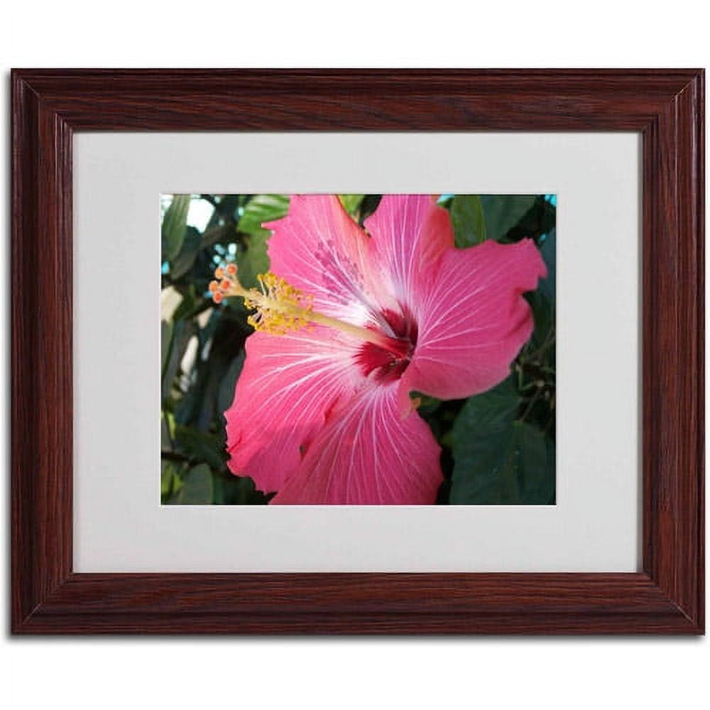 Trademark Fine Art "Empowering Bliss" Canvas Art by Monica Fleet, Wood Frame