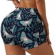 thumbnail image 1 of Fotbe Glowing Butterfly Shorts Sin Costuras – Shorts Deportivos de Cintura Alta para Mujer, Elásticos para Gimnasio, Yoga, Running o Ciclismo-XX-Large, 1 of 8