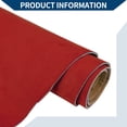 thumbnail image 5 of Unique Bargains 150G Suede Headliner Fabric 40" L x 47" W Foam Back for Car Roof Repair Wine Red, 5 of 8