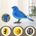 thumbnail image 3 of Realistic Robot Bird Toy with Voice Activated Singing Chirping Sounds for Home Decoration Novelty Electronic Animated Animal, 3 of 4