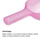 thumbnail image 4 of Pala de Harina para Hielo de Plástico Uxcell de 12oz Cuchara de Hielo Rosa, 4 of 6