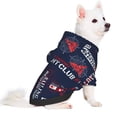 thumbnail image 2 of Haiem Nautical Style Sailboat for Winter Dog Hoodie Sweatshirts with Pockets Warm Dog Clothes for Small Dogs Chihuahua-Medium, 2 of 7