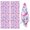 Butterfly and Pink, variant on 4 Pcs Butterfly and Monarch Orange Pattern Funny Kitchen Towels, Microfiber Dish Towels, Kitchen Tea Towels Set 18" X 26"