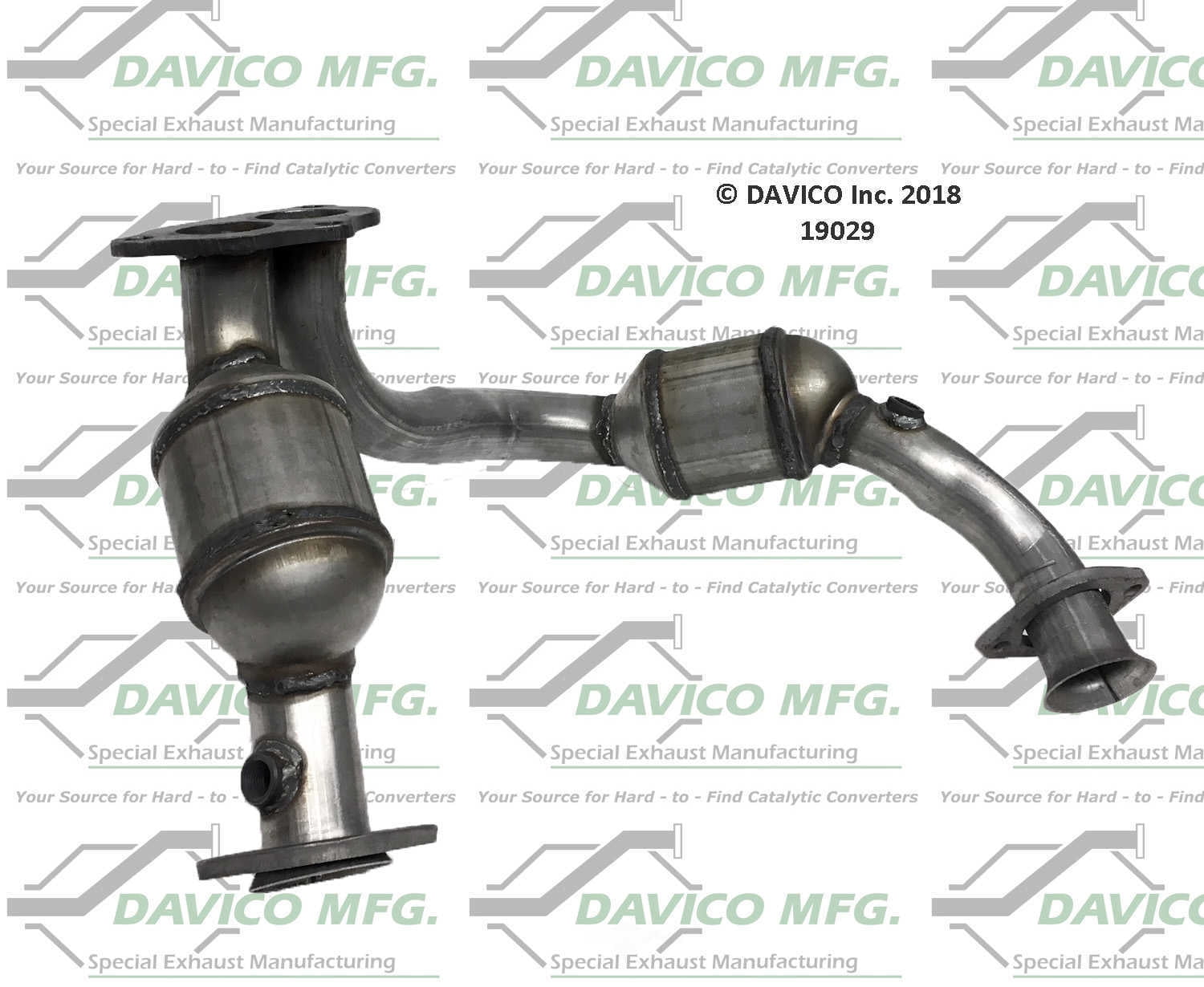 Davico Mfg 19029 Direct-Fit Catalytic Converter