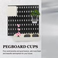 thumbnail image 3 of OULII pegboard cups set Pegboard Bins ABS Plastic Hanging for General Users 1Set, 3 of 8