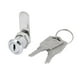 thumbnail image 1 of Cerradura de cilindro de seguridad con llave para caja de correo, 12 mm x 16 mm con 2 llaves, 1 of 3