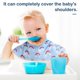 thumbnail image 3 of 5Pcs Unisex Super Absorbent Cotton Burping Burp Clothes for Baby Boys Girls, 3 of 4