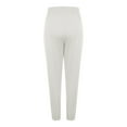 thumbnail image 2 of Pants for Women Trendy Plus New Plus Size Jogger Pants for Women Casual Solid Elastic Waist Sweatpants Comfy Lounge Trousers with Pockets White 4XL, 2 of 9