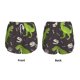 thumbnail image 3 of Balery Dinosaur Skeleton Pantalones cortos deportivos para mujer con forro y dos bolsillos, elásticos, para entrenamiento, gimnasio, yoga-XX-Large, 3 of 7