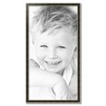 thumbnail image 2 of ArtToFrames 23" x 44" Black Panel With Silver Lip Picture Frame, 23x44 inch Multi Wood Poster Frame (WOM-5093),  Pack, 2 of 7