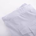 thumbnail image 6 of Rotm Women Work Pants Women's Straight Leg Pants High Waisted Casual Trousers with Pockets White,3XL, 6 of 6