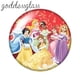 thumbnail image 4 of Princesas de Mickey de Disney, regalo de Navidad, 10 piezas, 12mm/18mm/20mm/25mm, foto redonda, cabujón de cristal, collar de espalda plana, 4 of 4