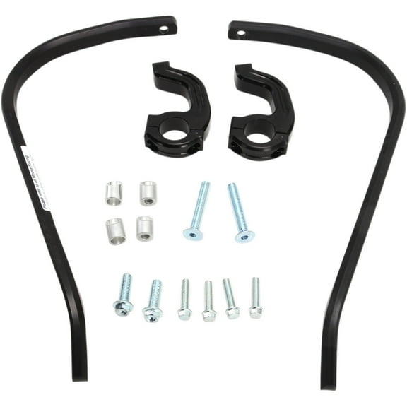 Moose Racing Contour Black Aluminum Handguards for 1 1/8" ODI/WRP (50-5215B)