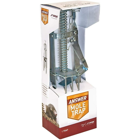 JT Eaton Steel Plunger Mechanical Mole Trap 490