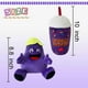 thumbnail image 2 of Grimace Plush,2PCS Grimace Shake Yellow Hat Plush Toy,Stuffed Animal Toy Game Doll Toy Fans Anime Great Gift for Boys and Girls (2pcs), 2 of 4