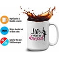 thumbnail image 4 of Ballerina Mug Black 11oz Mug White 15oz - Must be Danced - Ballerina Ballet Dancer Dancing Artist Performance Arts, 4 of 7