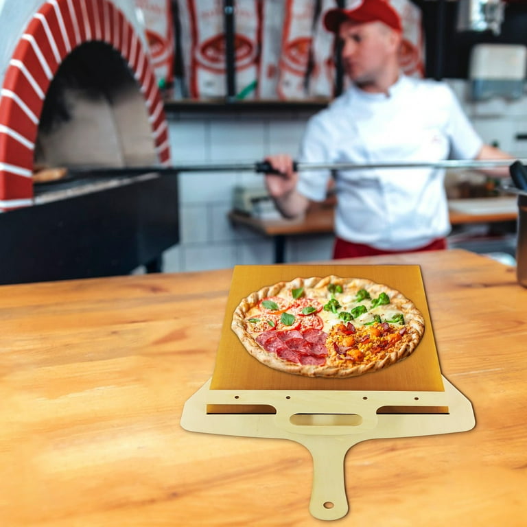 Sliding Pizza Peel, Pizza Spatula Paddle Pizza Peel Shovel with