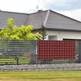 thumbnail image 3 of Lsque Red Black Plaid Pattern Party Banner, Festive Banner , Holiday Celebrations and Events for Carnival Birthday Party Festival Decorations-Medium, 3 of 8