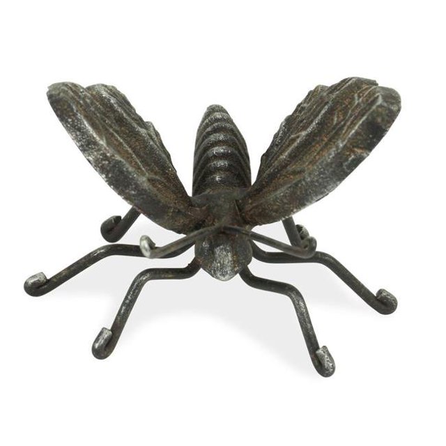 Cheungs 5329 Décoration Papillon Rustique en Fonte