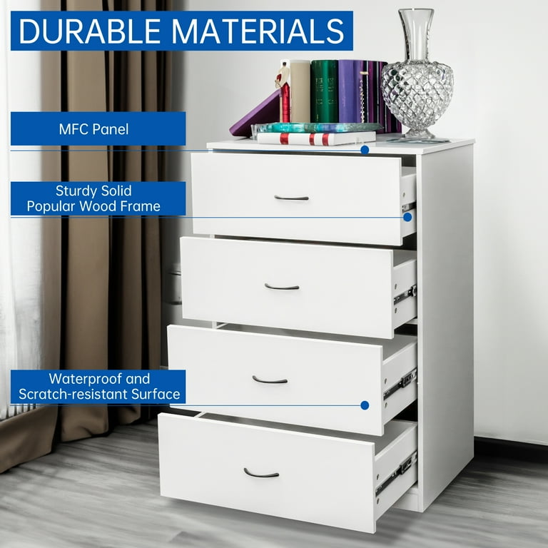 Gray dresser 2024 with white drawers