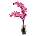 thumbnail image 2 of Nearly Natural 1295-DP Orchidée avec Arrangement de Vase, Rose Foncé, 2 of 2