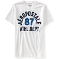 thumbnail image 1 of Aeropostale Hombre 87 Athl. Camiseta con adornos Dept, blanca, grande Aeropostale Camiseta adornada, 1 of 2
