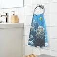 thumbnail image 7 of Ryvnso Fish Ocean Cotton Hand Towels Sets Face Towel 2 PCs Bathroom Decorative, 7 of 7