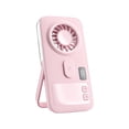 thumbnail image 3 of Aufmer Ultra Thin Handheld Portable Spray Cooling Fan Compact Light Body Low Power Design For Student Office Desktop Summer Daily Cooling Usage(with 1×Cable), 3 of 5