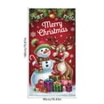 thumbnail image 3 of Christmas Door Cover Xmas Bathroom Front Door Decoration Large Photography Background Banner Porch Sign for Winter Indoor Outside Front Door Banner Farmhouse Party Supplies, 70.87x35.43in, 3 of 6