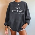 thumbnail image 4 of Nouveau Womens Tops 2023 Imprimé Ample Col Rond Manches Longues Molleton Décontracté Coupe Oversize Pull-Over for Women, 4 of 8