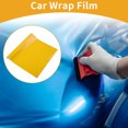 thumbnail image 2 of Unique Bargains Matte Yellow Protective Car Wrap Film 152x31cm 5.5mil Polyvinyl Chloride 1 Pc Universal, 2 of 7
