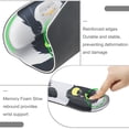 thumbnail image 4 of sixwipe Ergonomic Mouse Pad with Wrist Rest, Desk Keyboard Wrist Rest and Computer Wrist Support with Cute Cat Pattern, No Slip Keyboard Wrist Pad with Coaster for Easy Typing and Hand Pain Relief, 4 of 7