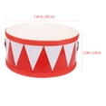 thumbnail image 2 of Firefly Hope Durable Unisex Toy Musical Instruments, Wood Polyester Red White, 7.86" x 7.86" x 3.9", 2 of 3