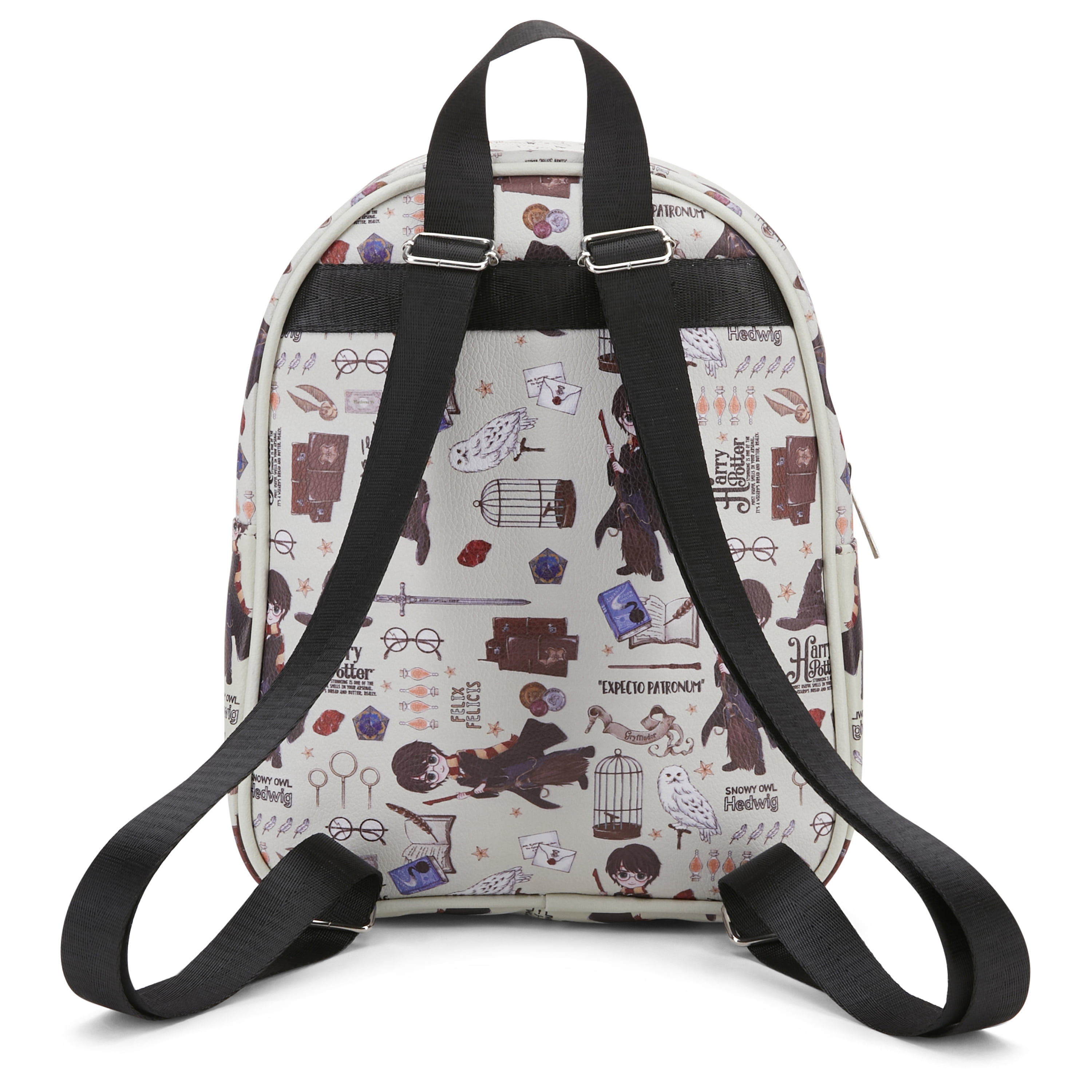7869 Wizarding World Magic Mini Purse Backpack with Hogwarts Allover Icon Harry Potter Magical Elements All Over Mini Backpack by  main image 3