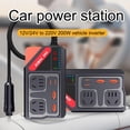 thumbnail image 2 of Car Inverter Power Inverter 12V To 110V Car Outlet Adapter 12V Inverter, 2 of 10