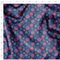 thumbnail image 4 of Soimoi Silky Satin Fabric Material, 1 Yard - 42" Inch Width, Blue - Mandala Print - Soft Shiny Fabric For Dress, Pillowcases, Pajamas, Evening Dress, Diy, 4 of 6