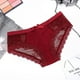 thumbnail image 2 of Gibobby Calzones para mujer sexy Bragas de encaje sexy para mujer Bragas de para mujer Ropa interior de encaje(Vino,G), 2 of 4