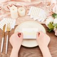 thumbnail image 3 of 2400pcs Beef Meal Stickers 0.4'' Gold Cow Wedding Food Choice Sticker Kitchen Indicator for Place Card Party Supplies Beef - Gold diy, 3 of 7