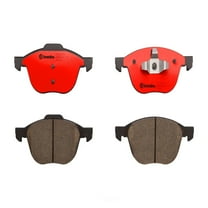 Brembo P24061N NAO BRAKE PADS Fits select: 2012-2017 FORD FOCUS SE, 2007-2013 MAZDA 3 I