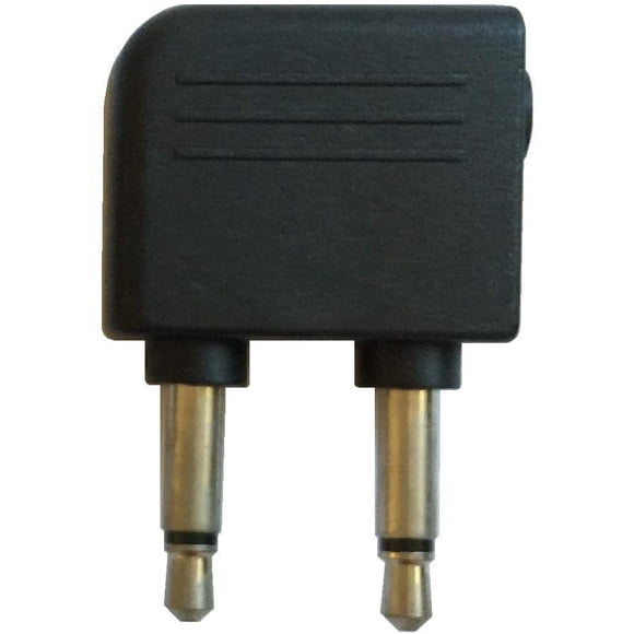 KOKKIA Avions_3.5mmaudio_adaptateur : Adaptateur Audio Avion vers Audio 3.5mm pour Écouteurs
