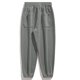 thumbnail image 3 of Pantalones casuales de longitud completa para hombre, pantalones cargo con bolsillo y cremallera, pantalones de pierna ancha con cordón elástico, pantalones deportivos de pie pequeño, pantalones de li, 3 of 3