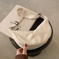 thumbnail image 5 of Students Nylon Portable Underarm Bag Shoulder Bags Chest Bag Cross Body Bag ORANGE, 5 of 8
