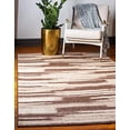 thumbnail image 2 of Unique Loom Tapis d'Automne 8' x 10' Rectangulaire Beige/marron Foncé, 2 of 10