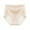 Beige, variant on Daznico Womens Underwear - Women Menstrual Lateral Leakage Pants Menstrual Waist Underwear Three Widened Pure Crotch Briefs - Panties for Women,Color:Beige,Size:M