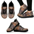 thumbnail image 4 of Boho Kangaroo Design Sneakers Hand Drawn Animal Print Comfortable Lace Up Flats Casual Shoes Zapatillas, 4 of 9